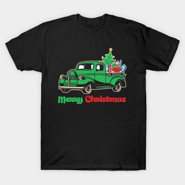 Merry bookmas T-Shirt by MZeeDesigns